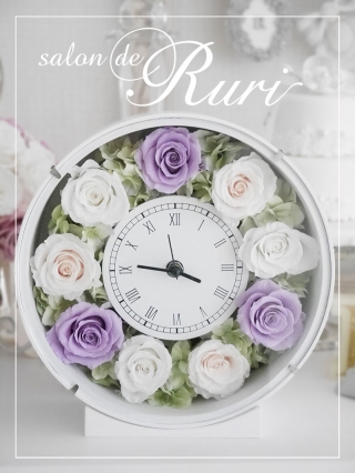 Flower clock