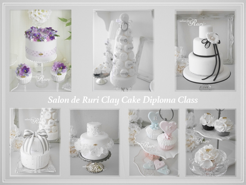<h5>Salon de Ruri Clay Cake Diproma Class</h5>
