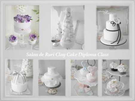 Salon de Ruri Clay Cake Diproma Class
